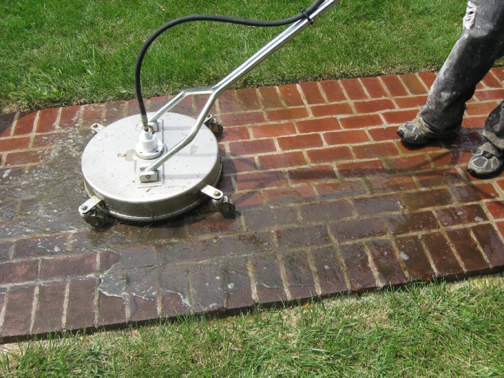 pressure washing